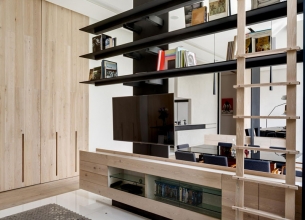 墨西哥城明亮通透的开放式公寓设计