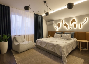 乌克兰现代舒适的住宅设计欣赏